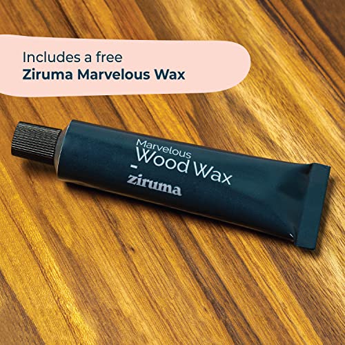 Large End Grain Butcher Block Cutting Board [2" Thick] Made Of Teak Wood And Conditioned With Beeswax, Linseed & Lemon Oil. 20" X 15" By Ziruma #TOP6