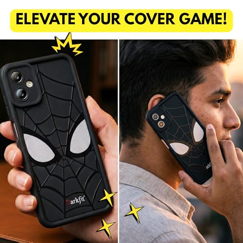 Image of DARKFIT Back Case Cover Compatible for Samsung Galaxy A06 | Silicone Case | Camera & Body Protection| Shock Proof | for Samsung Galaxy A06 | Color Black