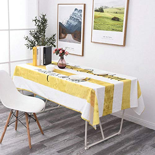 Nappe rayures rectangulaire super-softvelvet contre les tables ternes