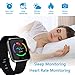 Smart Watch,  Body temperature Smartwatch, Fitness Tracker with Heart Rate Blood Pressure,Blood Oxygen, Sleep Monitor,Message Call Reminder Smart Watch for Men Women Kids,Compatible for iphone Android