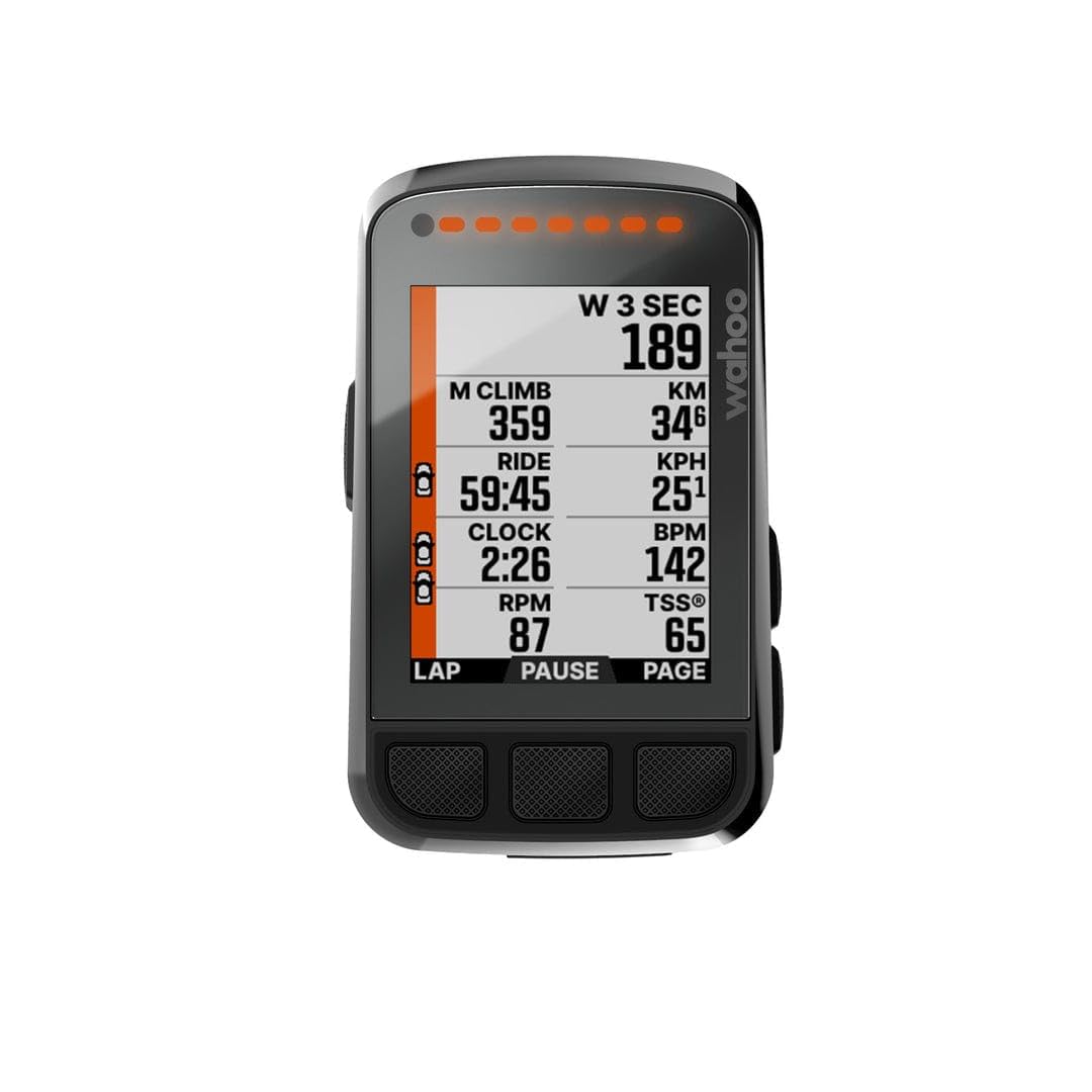 Wahoo ELEMNT Bolt V2 GPS Cycling/Bike Computer, Black