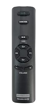 RM-ANU-156 Remote Compatible with Sony Home Theatre Multimedia System Remote Controller (Black)