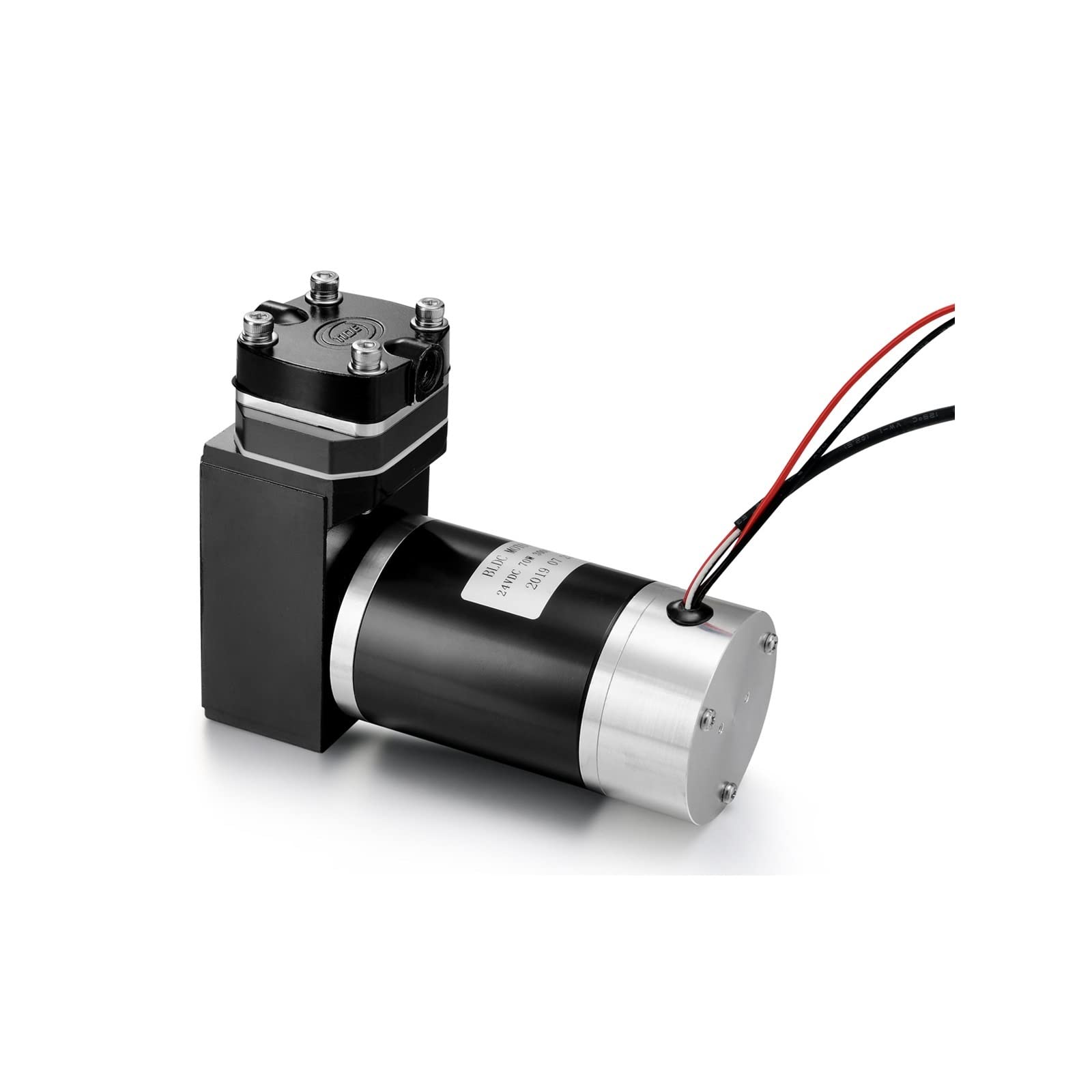 Micro bomba de aire, bomba de vacío, compresor de laboratorio de 12v, bomba de agua pequeña sin aceite, bomba de microdiafragma médica de muestreo Amplia Resistencia QuíMica(AD1DC3EX-B)