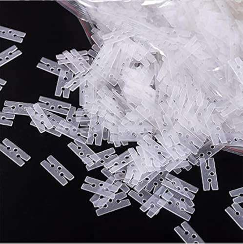 200pcs Plastic Balloon Clips Ties for Sealing H Shape Bulk Balloon Ties clips Tool for Wedding Party Christmas Birthday Decoration