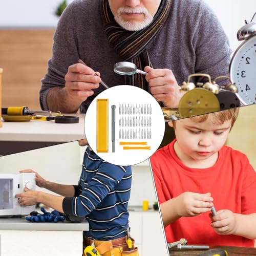 Tournevis de précision pour console et smartphone : kit 41 en 1 de bricolage maison