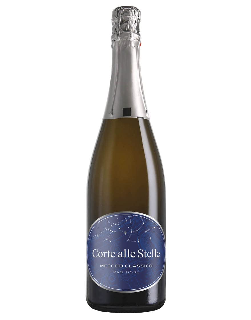 Vino Spumante Di Qualità Pas Dosé Metodo Classico Corte Alle Stelle, 0,75 ℓ - 4