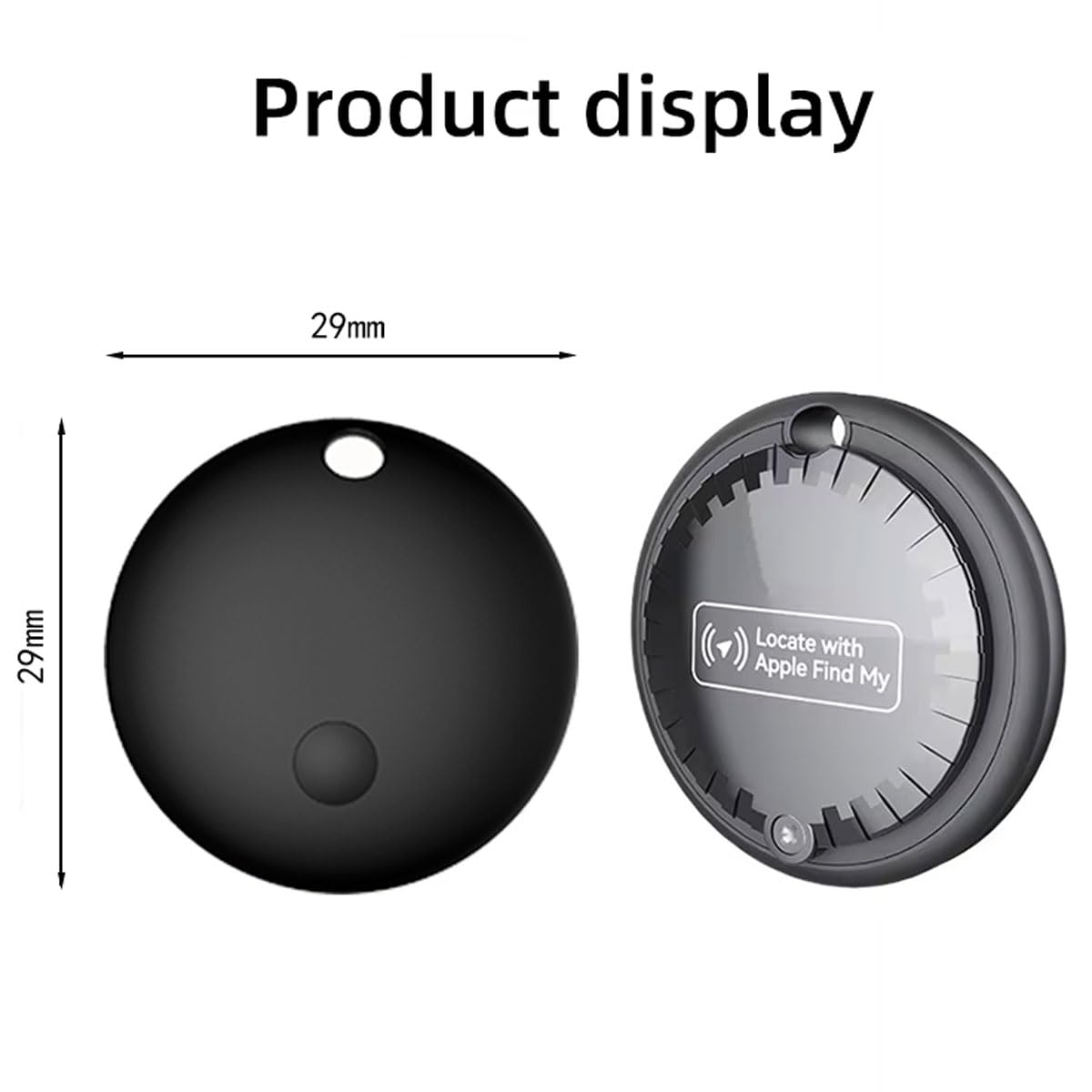 Air GPS Tracker Auto Schlüsselfinder, Smart Tag Kompatibel mit Apple Wo ist? APP (Nur iOS), Bluetooth Mini GPS Tracker für Kinder, Moto, Auto, Koffer, Hund (2)