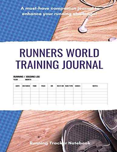 Runners World Training Journal Running Tracker Notebook Runners World Training Log, Runners World Training Plan, Running Journal Write It Down, ...