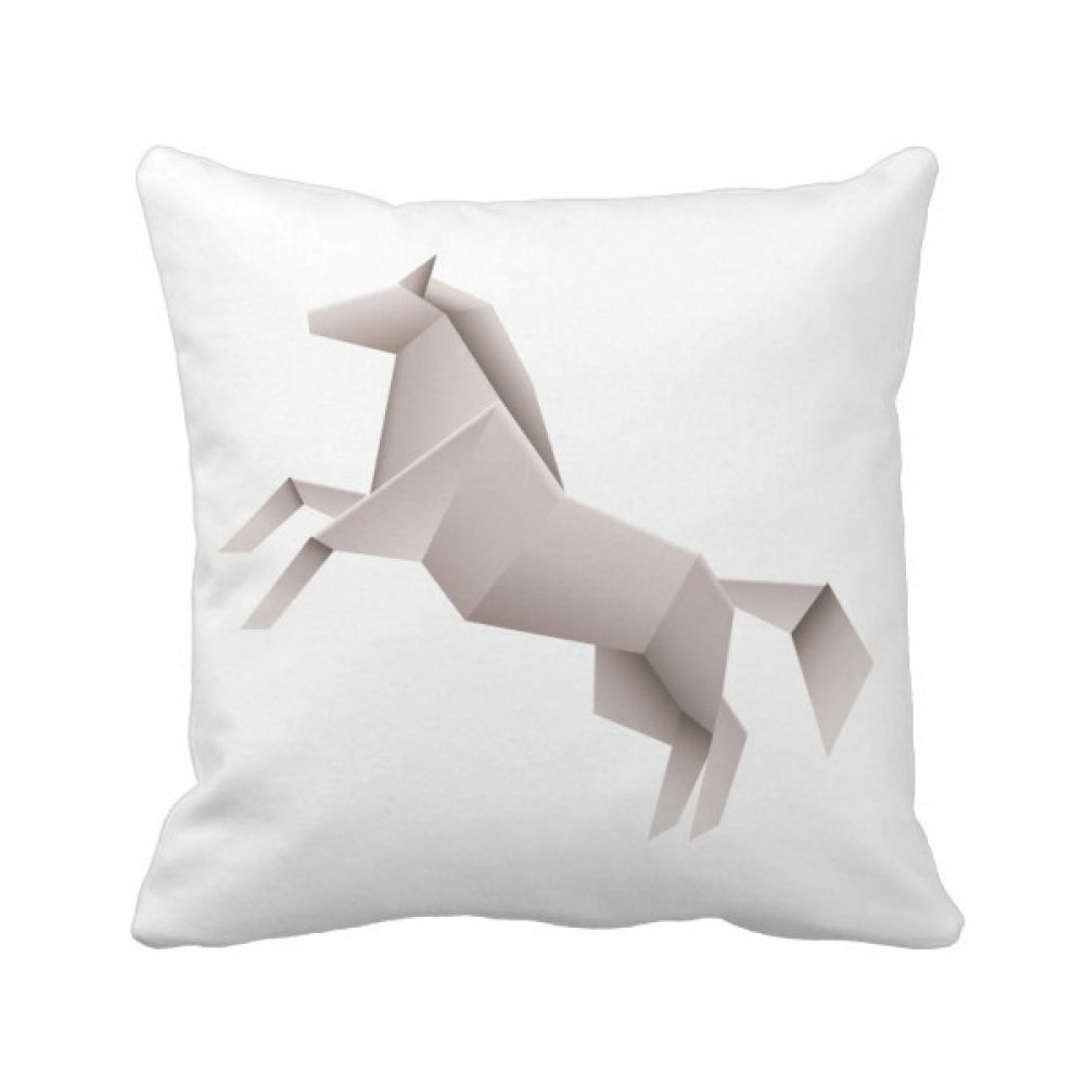 Coussin éléphant origami multicolore 40x40 cm, le cadeau déco idéal pour aménagement de canapé