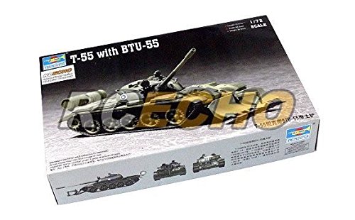 Char T-55 Trumpeter 1/72 avec BTU-55 char de combat miniature