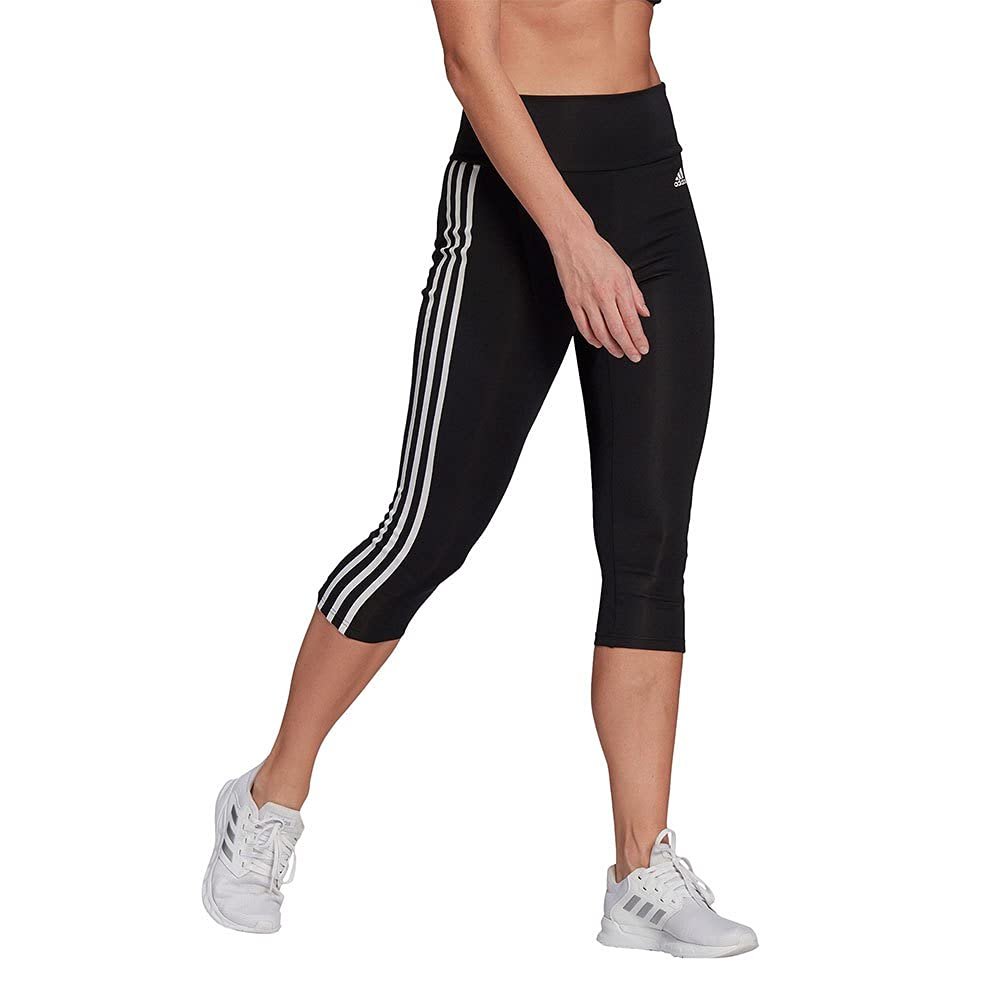 adidas Women's W 3s 34 Tig Tights XL Black/White