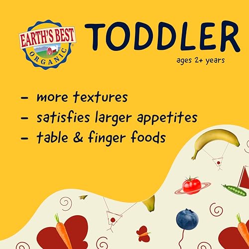 earth39s best organic kids snacks sesame street toddler snacks organic sunny days snack bars for toddlers 2 years and older strawberry with other natural flavors 16 bars per box