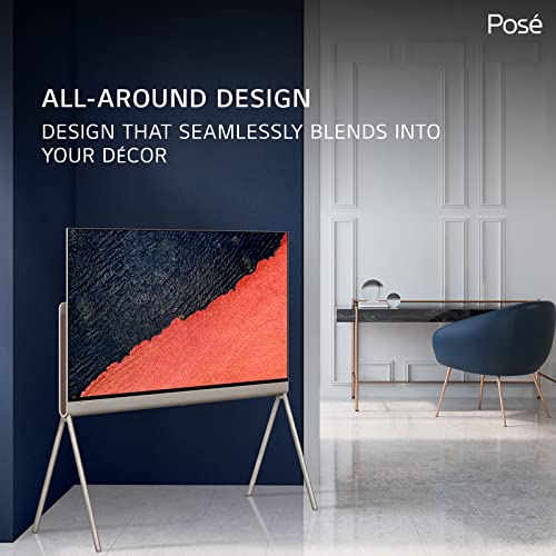 LG 139 cms (55 inches) Objet Collection LX1 Posé Series 4K Ultra HD Smart OLEDevo TV 55LX1QPSA (Beige) - Image 5