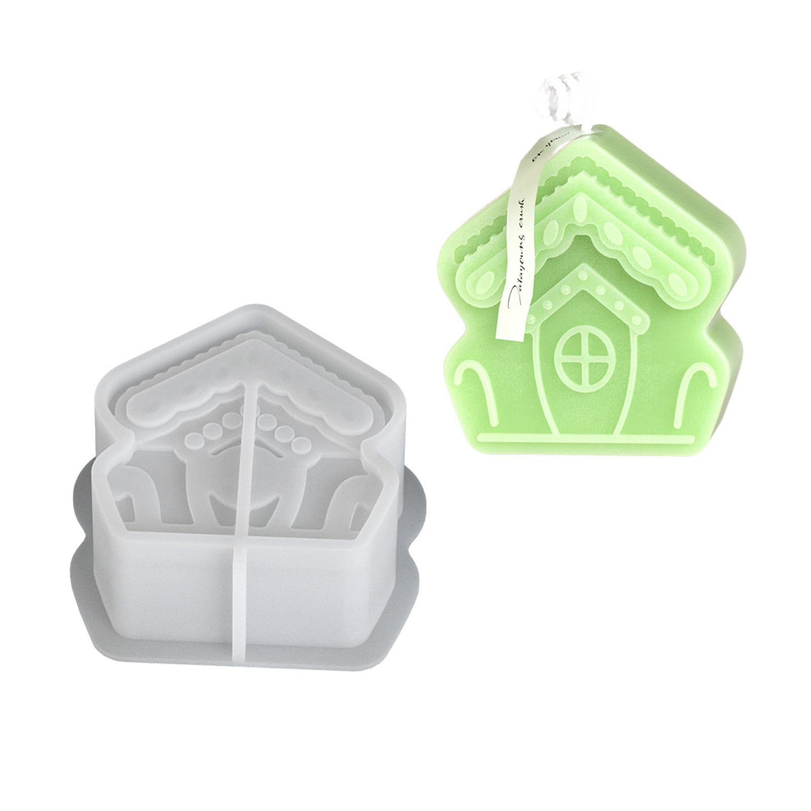 our fave Silicone Molds for Epoxy Resin Soap Candy House Cake Fondant Chocolate Baking Tool Cartoon