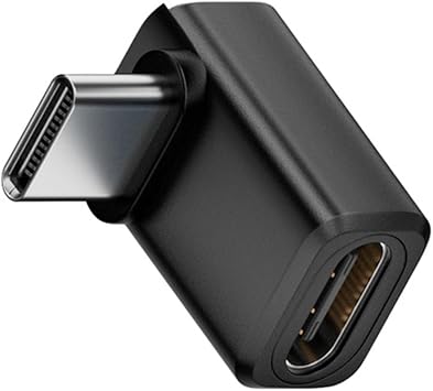 CY Adapter USB5.0 80Gbps Male to Female Extension Adapter Down Up Angled with 240W 16K 8K 5K Compatible with USB4.0 Thunderbolt3/4/5