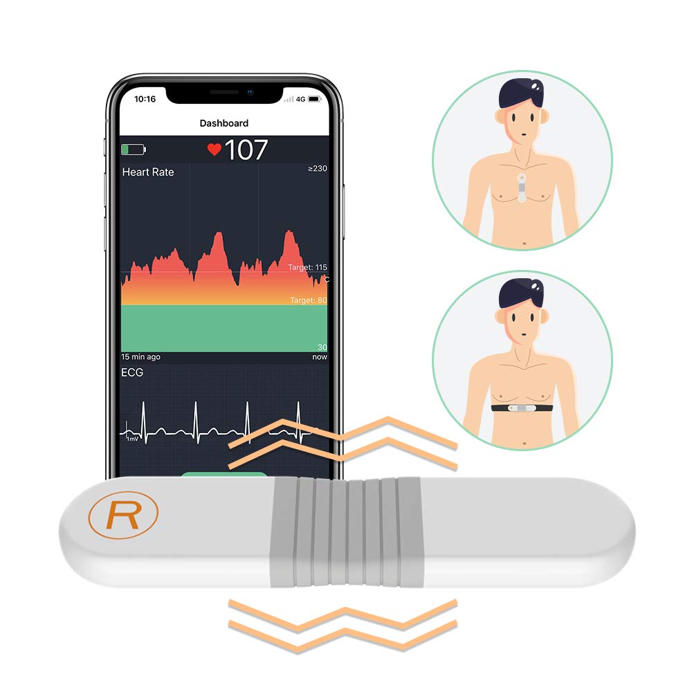 Wellue Wearable Heart Health Monitor Heart Rate and ECG/EKG Tracker