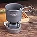 Acxico 1Pcs Outdoor Camping Alcohol Stove Stent Pot Trangia Burner Bracket Holder Rack(Alcohol stove is not included)