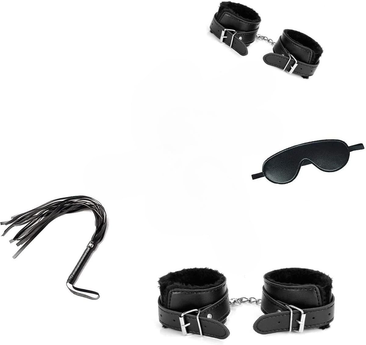 Ensemble de bondage SM : jeux, 35 pièces, jouets érotiques en cuir, jeux exclusifs, SM extrême avec grand plug anal. Un ensemble érotique parfait, spécialement conçu