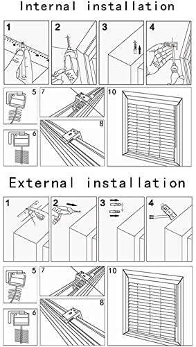 Persianas venecianas de aluminio con ajuste de viento para ventanas de dormitorio 8