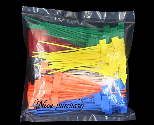 Nice Purchase 250Pcs 6 Inch Wire Zip Ties Self-Locking Plastic Nylon Cable Ties Multicolor Network Wire Plastic Straps Label Mark Tag #TOP5
