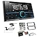Produktbild Kenwood DPX-7300DAB 2-DIN Autoradio mit Bluetooth Digitalradio DAB+ USB CD passend für Ford S-Max Facelift ab 2007 schwarz ohne Canbus