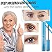 Mascara for Older Women 60 Plus, Mascara for Seniors with Thinning Lashes, Hypoallergenic Sensitive Eyes, Black Volume and Length, Waterproof Smudge Proof(1pc)