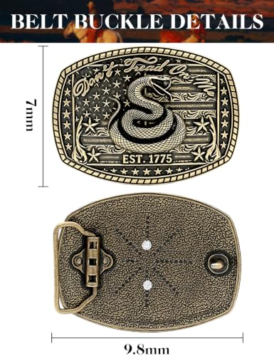 Image of Turquoise Belt Buckle for Men Western Texas Longhorn Bull Rodeo Belt Buckle American Cowboy Chic Gift