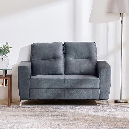 Image of Home Centre 2 Seater Helios Vive Fabric Sofa| Fabric Sofa| (Beige) |1 Year Warranty