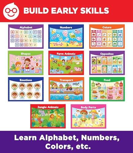 Image of EINSTEIN BOX My Big Busy Binder Book for Toddlers 1-3| Toys & Gifts for Kids Aged 1, 2, 3 & Above | Kids Montessori Toys for 2-5 Year | Quiet Book for Toddlers