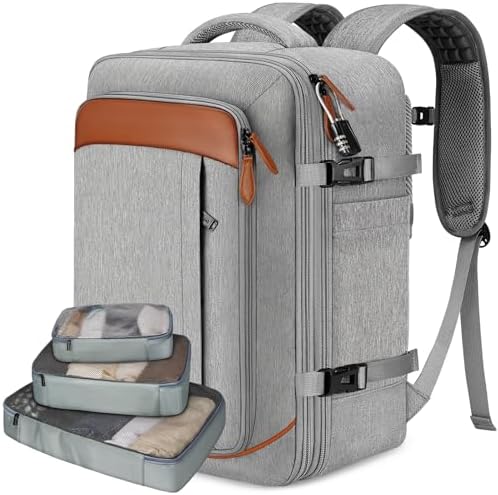 Vancropak Carry on Backpack, Flight Approved 18x14x8 Inches Trave...