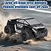 LLWEIT 2.4G High-Speed Remote Control Car,1:20 Off-Road Monster RC Car 12KM/H with Speed Adjustment Function and Light Adjustment,Dual Battery Set,Remote Control and Phone Dual Control System(Silver)