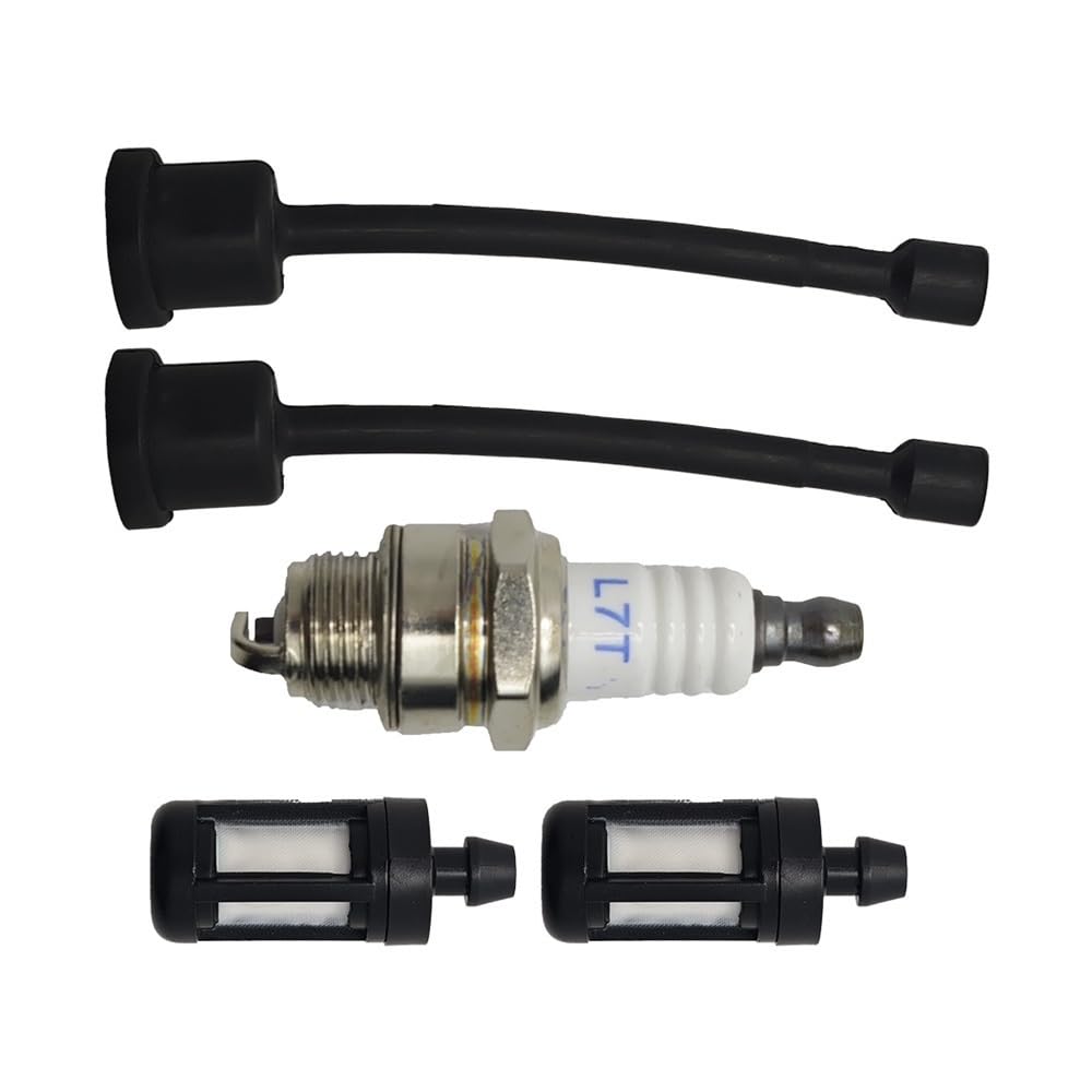 Kit de Manguera de Filtro de Combustible y bujía for Motosierra TS350/TS360 (Modelo 2008). Pieza de Repuesto for Herramienta de jardín.
