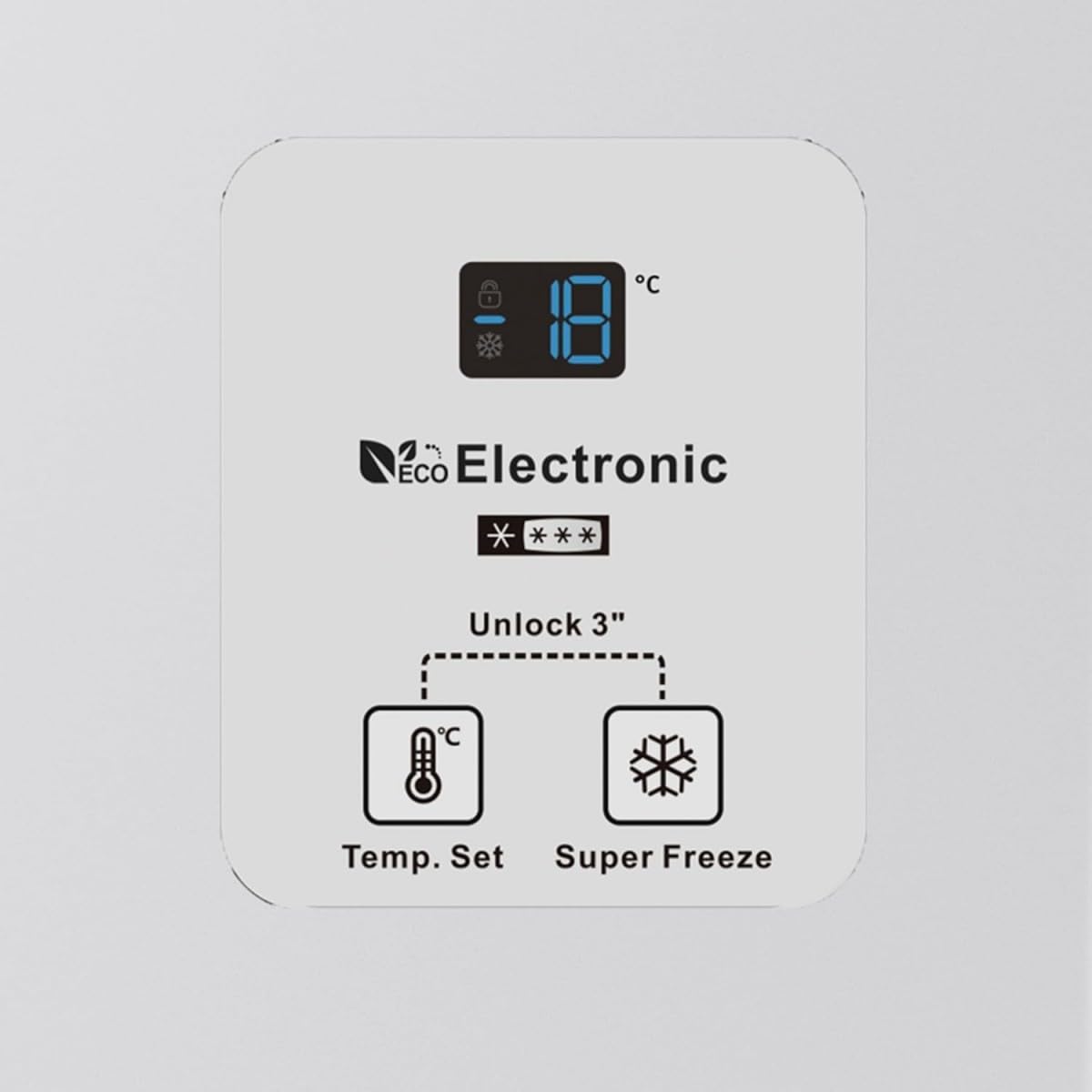Congelatore Hisense FC386D4AWLYE White