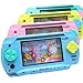 CoscosX 2 Pcs PSP Style Cartoon Funny Water Handheld Game Console Ring Toss Puzzle Machine Toy Gift Colorful Arcade Video for Kids Children Early Education (Color Randomly)
