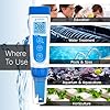 APERA INSTRUMENTS AI316 Premium Series PC60 5-in-1 Waterproof pH/EC (Conductivity) /TDS (ppm) /Salinity (ppt) /Temp. Multi-Parameter Pocket Tester Kit #3