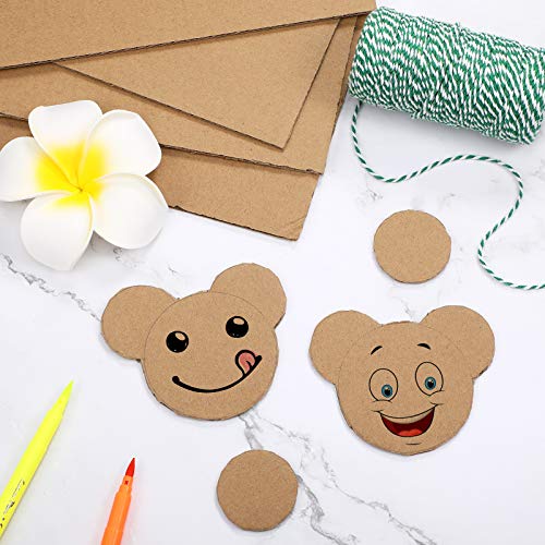 Image of 50 Pack Corrugated Cardboard Sheets Flat Hard Cardboard Inserts Back to School Classroom Supplies Flat Squares Separators for Shipping, Mailing, Packing, Art Projects, DIY Crafts(12 x 12 Inch,Brown)