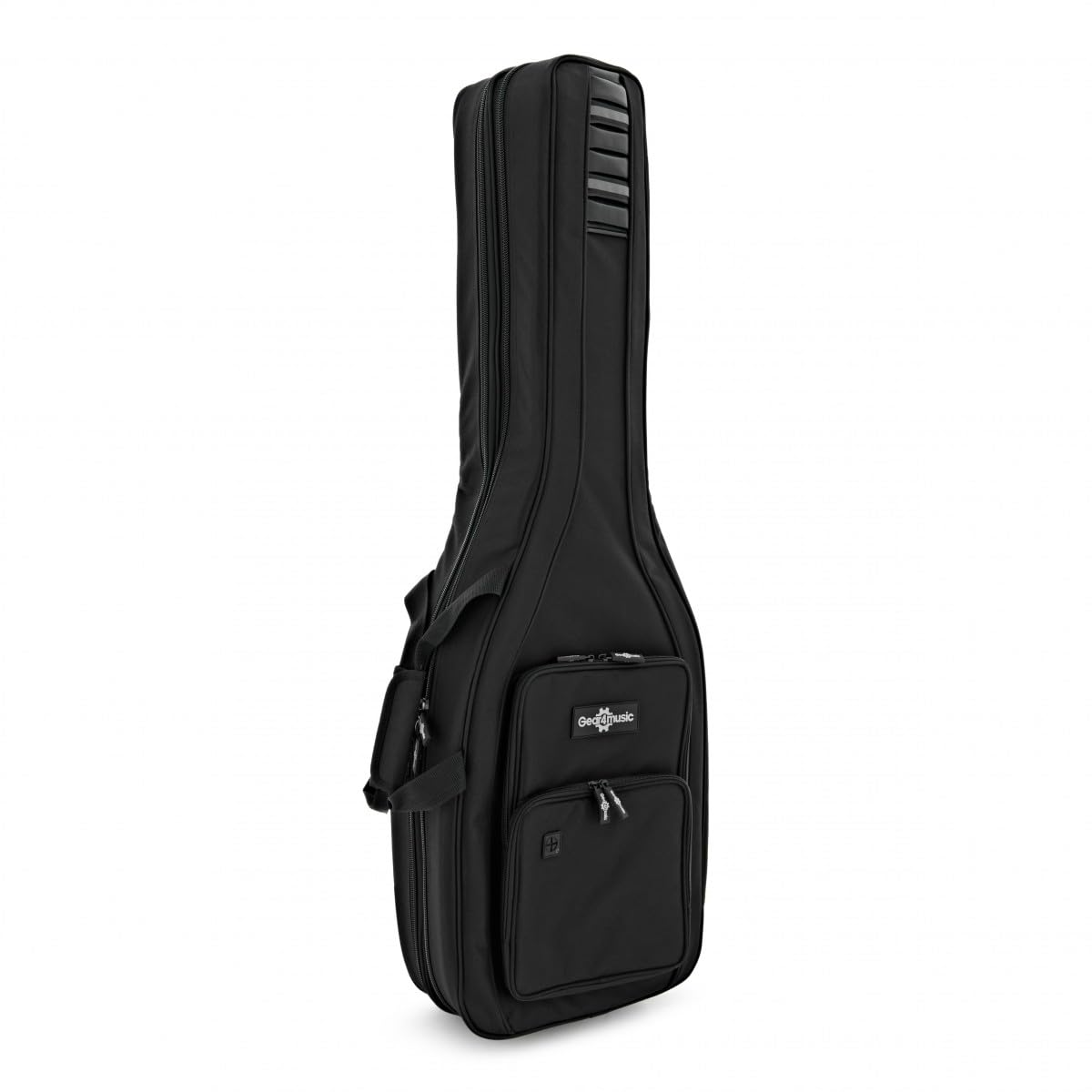 gear4music Funda de Guitarra Eléctrica Doble | Transporta dos guitarras a la vez, acolchado de 15mm con separador interno, asa de transporte y correas