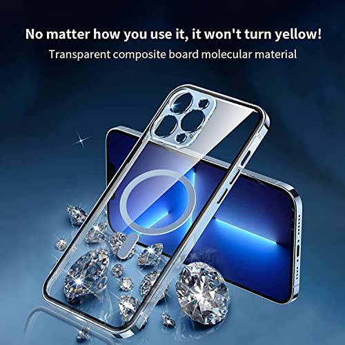 Funda iPhone 13 Pro Max transparente de acero premium antichoque 5