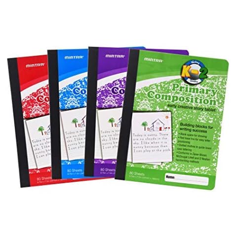 Mintra Office Primary Composition Books Cover