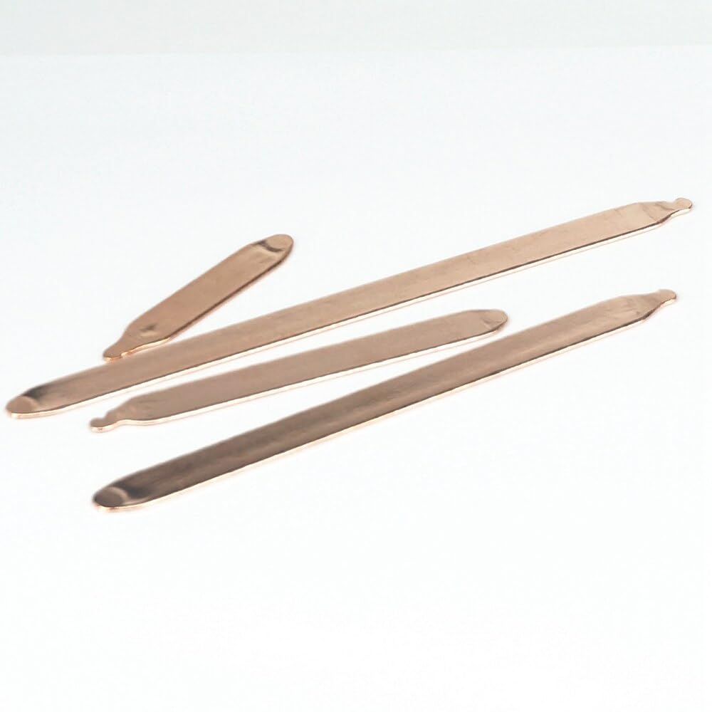 Tool Part for 50/60/70/80/90/100/120/130/140/150/170/180/200mm Length 1mm Thickness 9mm Width Copper Heatsink Heatpipe DIY - (Length: 100mm)