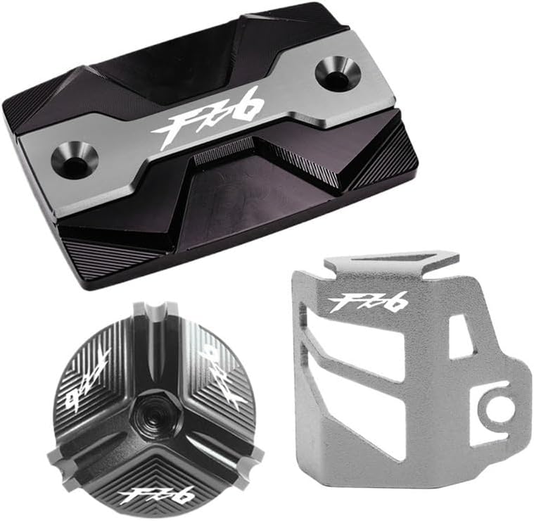 For FAZER FZ6 FZ-6 ZF6N FZ6R FZ6S Motorcycle Oil Filler Cap Front Brake Fluid Reservoir Cover Guard Protector