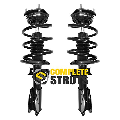 COMPLETESTRUTS Front Quick Complete Strut Assemblies with Coil Springs Replacement for 2009-2012 Chevrolet Traverse - Set of 2