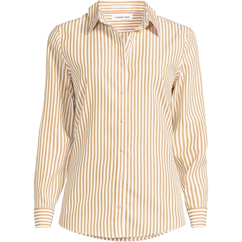 Image of Lands' End Women's Pinwale Cord Long Sleeve Shirt