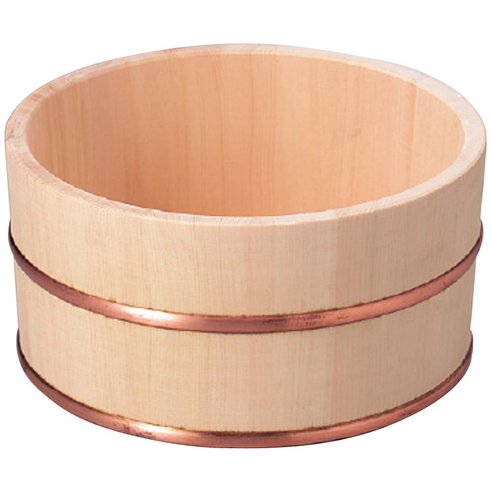Amazon|山下工芸(Yamasita craft) 日本製 檜湯桶 銅タガ|湯 Amazon|山下工芸(Yamasita craft) 日本製 檜湯桶 銅タガ|湯