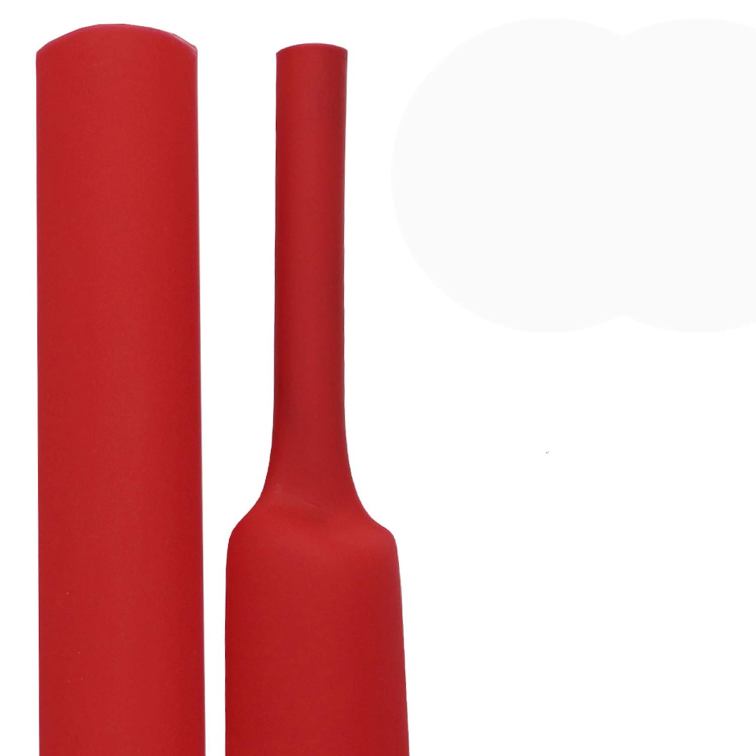 XHF UL Listed 2 Inch 4Ft 3:1 Waterproof Heat Shrink Tubing Marine Grade Wire Cable Adhesive Lined Tube Insulation Seal Against Moisture Corrosion and Air Leakage Red
