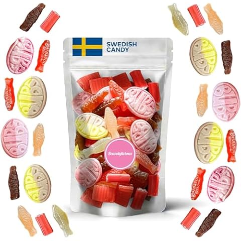 Swedish Candy Sweet Pick & Mix - Includes Bubs Ovals - 1 LB Assorted Authentic Gummy Sweets from Sweden Cover