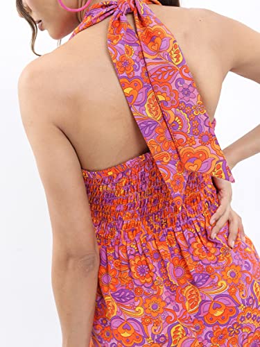 Image of Ketch Women Regular Fit Printed Sleeveless Dress
