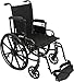 ProBasics Ultra Lightweight Wheelchair for Adults - Height Adjustable Seat - Flip Back Heaight Adjustable Desk Arms - Swing-Away Foot Rest, 20
