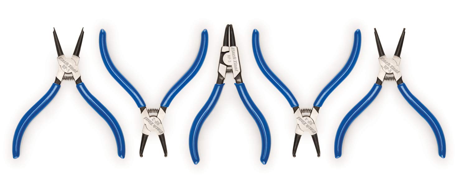 Park Tool Blue Rpset-2 Snap Ring Plier Set Tool,