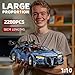 MOCBROPCS M4 Technic Building Car Set, 1:10 Champion Racing Car Building Blocks and Challenge Construction Toys, Collectible Gift for Technical Enthusiasts Adults & Boys Age 14+ (2280PCS)